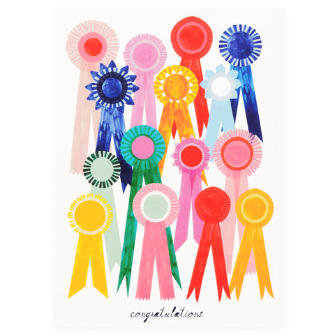 Mr. Boddington's Studio First Place Ribbon Greeting Card 