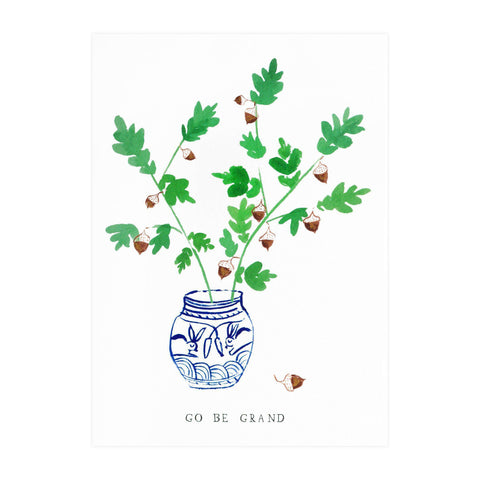 Mr. Boddington's Studio Go Be Grand Greeting Card 
