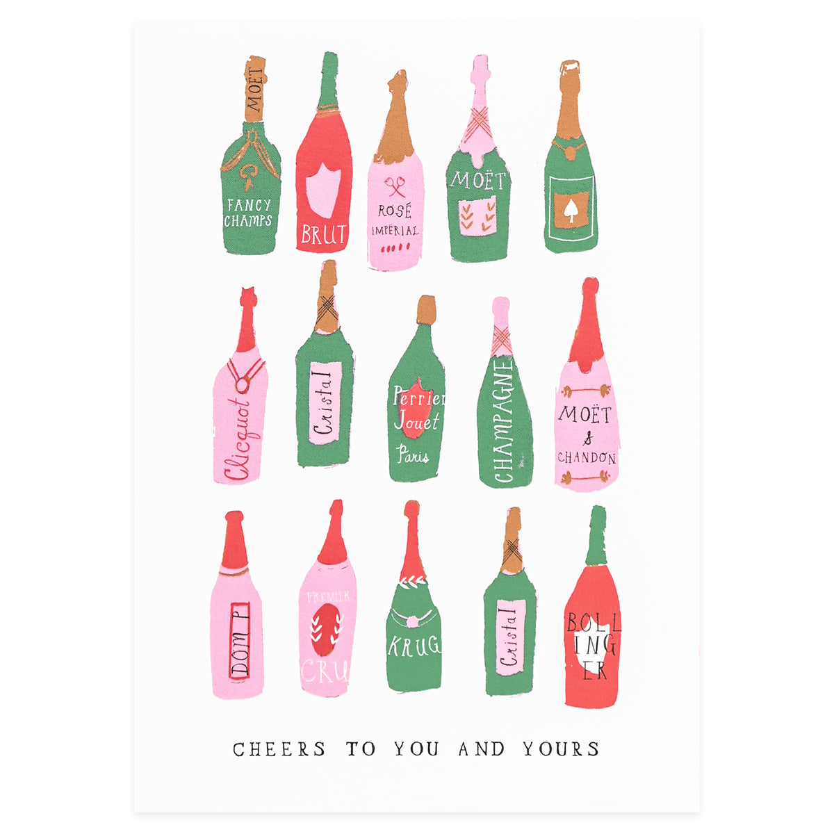 Mr. Boddington's Studio Let's Make a Toast Holiday Cards Boxed 
