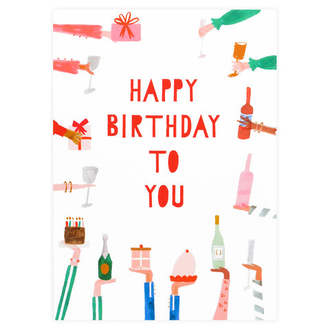 Mr. Boddington's Studio Rather Deserving Birthday Card 