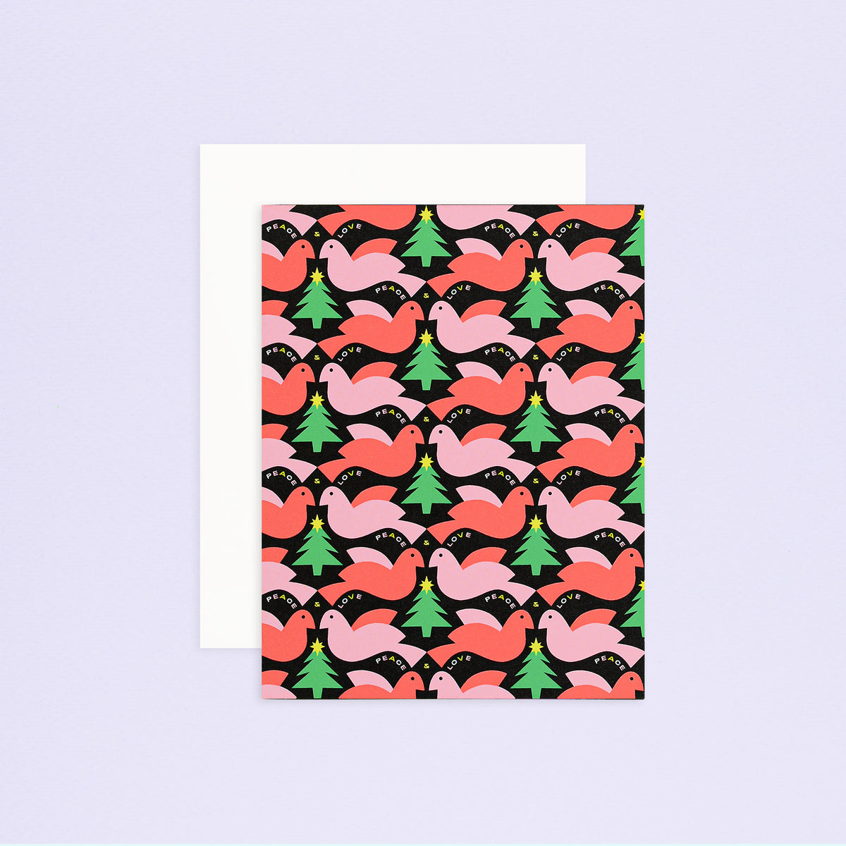My Darlin' Peace & Love Doves Holiday Card