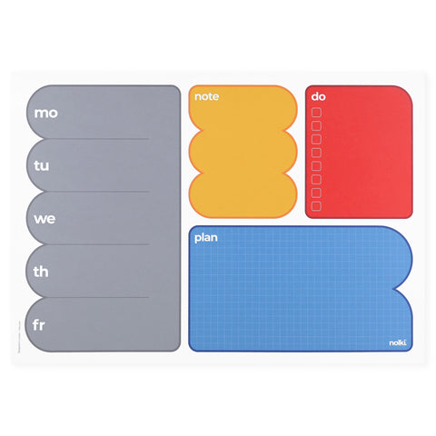 Nolki Desk Planner Bloop Notepad 