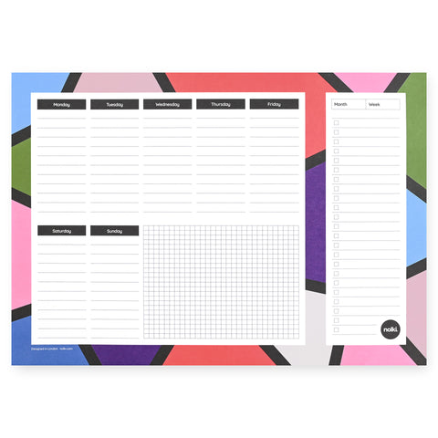 Nolki Desk Planner Aurora Notepad 