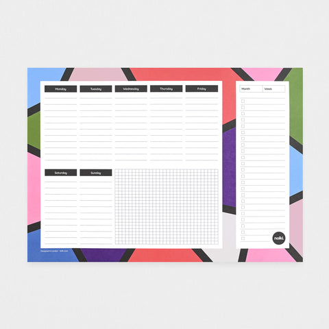 Nolki Desk Planner Aurora Notepad 