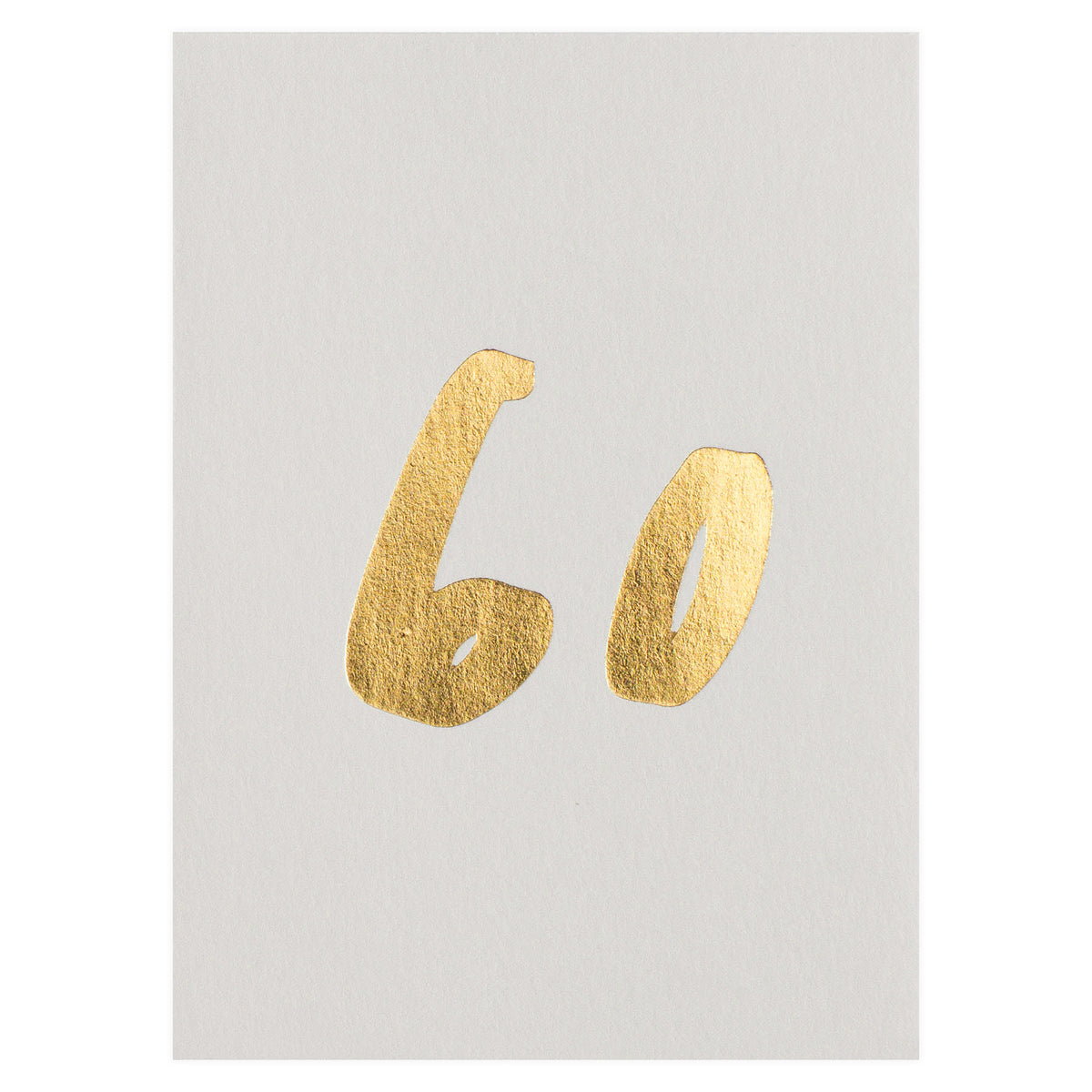 Old English Company 60th Birthday Card 