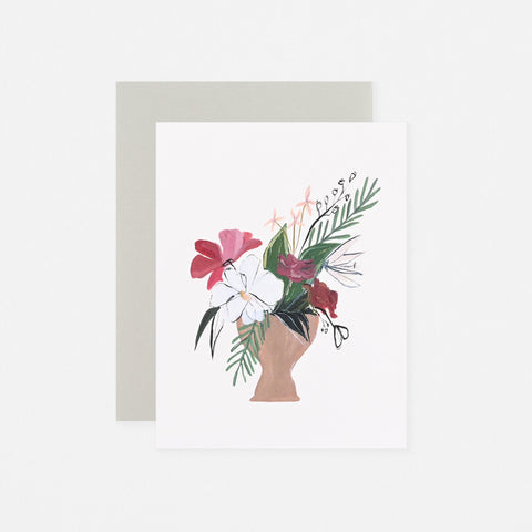Our Heiday Bouquet Series Assorted Folded Note Cards Boxed 