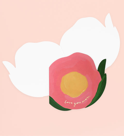 Our Heiday Poppy Love You Mom Mother's Day Card 