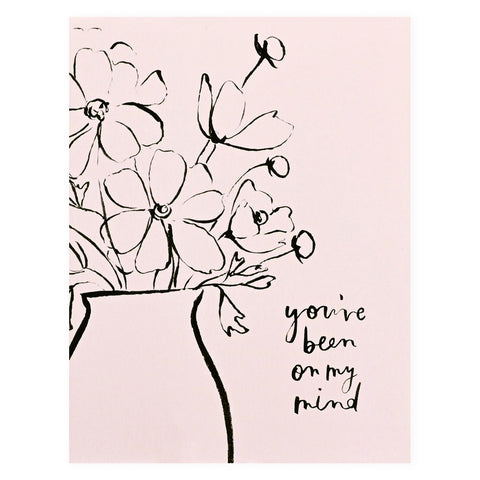 Our Heiday You've Been On My Mind Greeting Card 