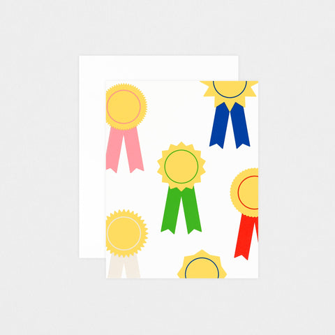 paper&stuff Award Ribbon Greeting Card 