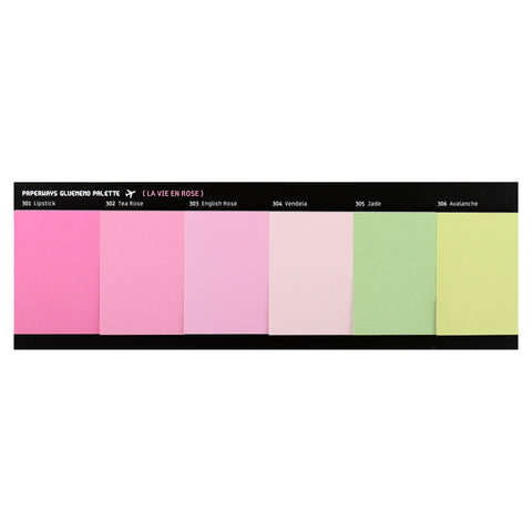 Paperways Paperways Gluememo Palette Sticky Notes La Vie En Rose 