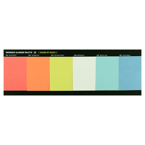 Paperways Gluememo Palette Sticky Notes Sound of Music 