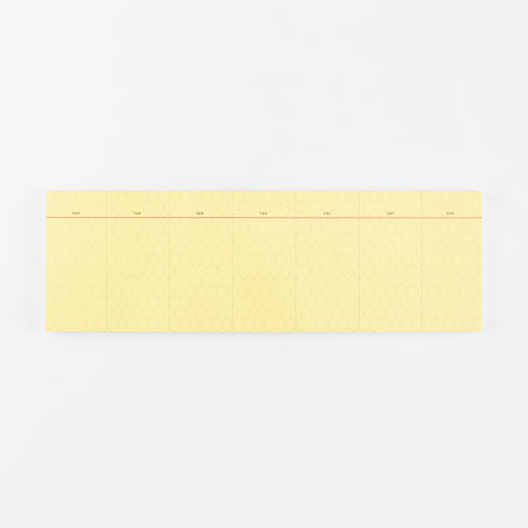 Paperways Keyboard Weekly Pad Hexagon 