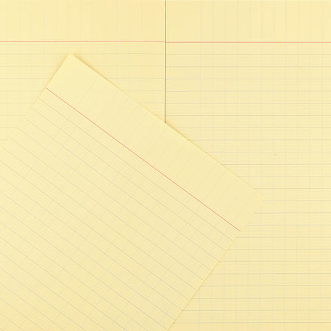 Paperways Large Notebook French Grid Light Green 