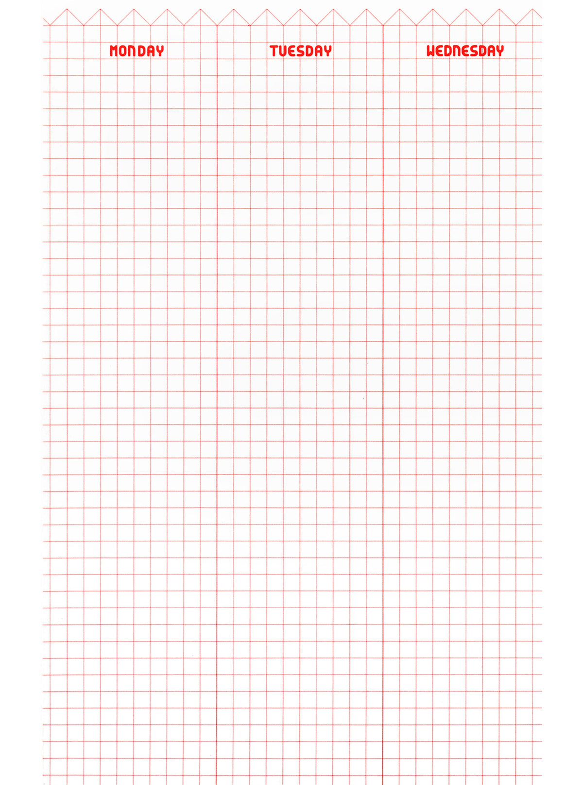 Paperways Desk Notepad Red Velvet A4 