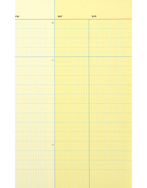 Paperways Desk Notepad Weekly Organizer A4 