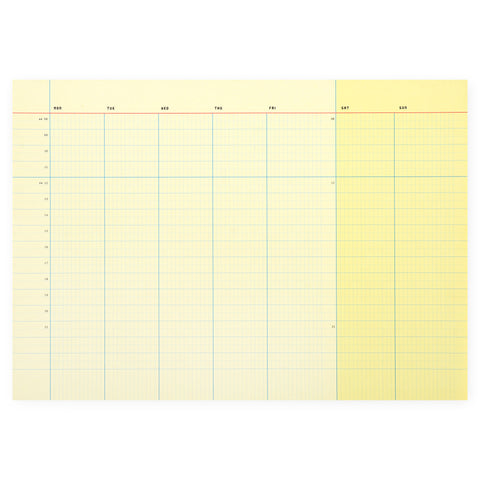Paperways Desk Notepad Weekly Organizer A4 