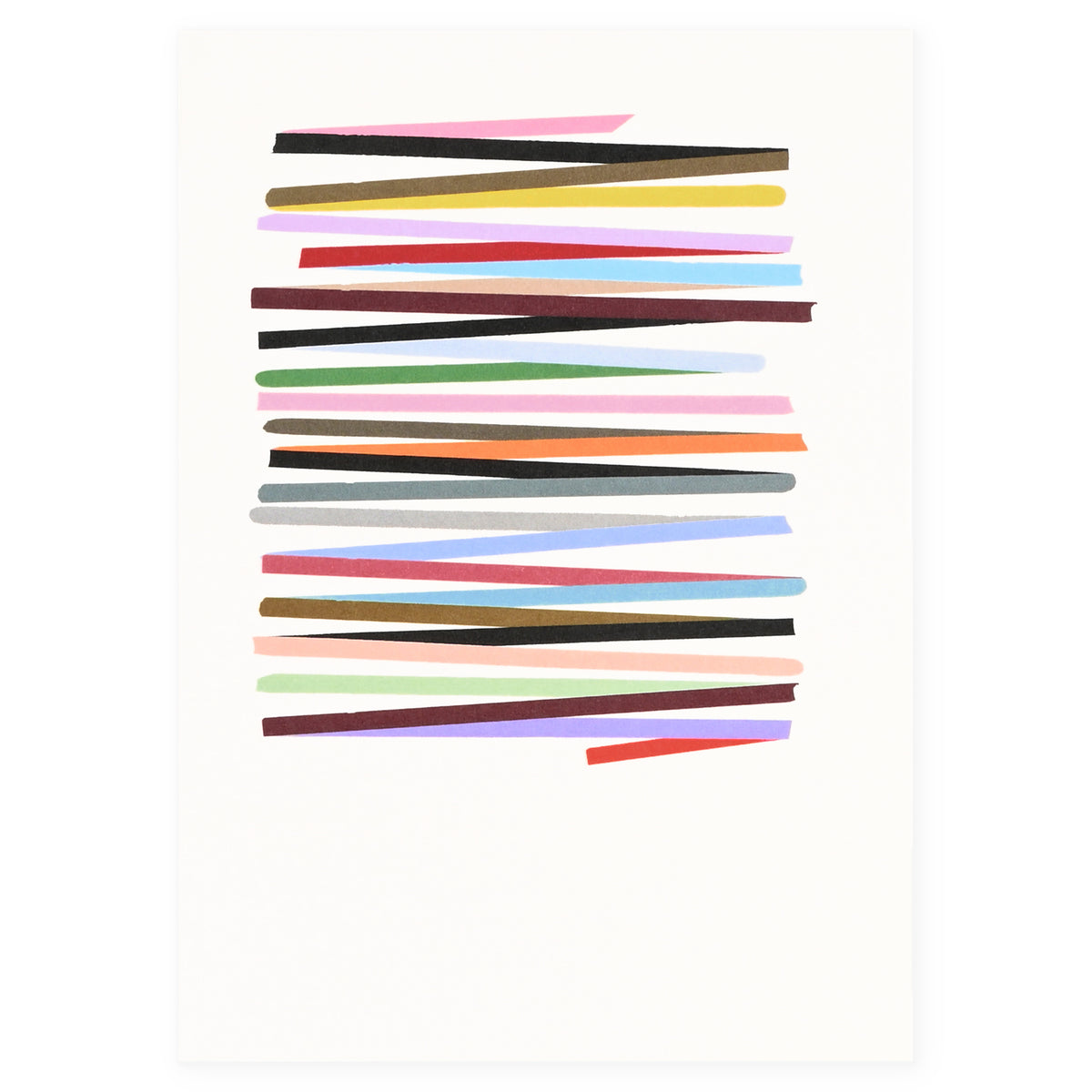 Pavilion Mondo Zigzag Greeting Card 