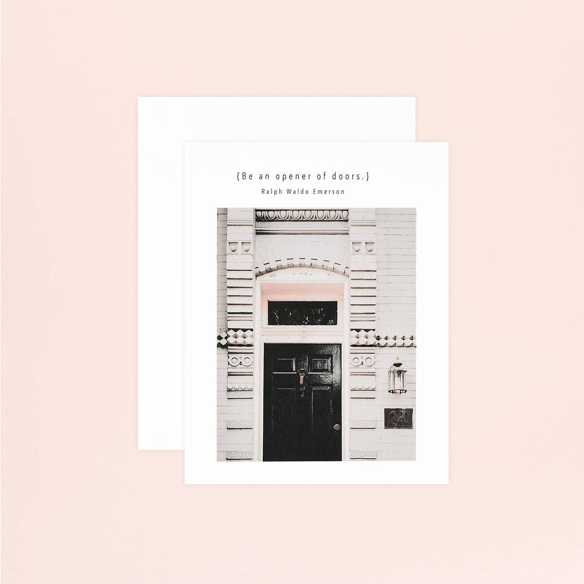 The Pen + Piper Doors Greeting Card 