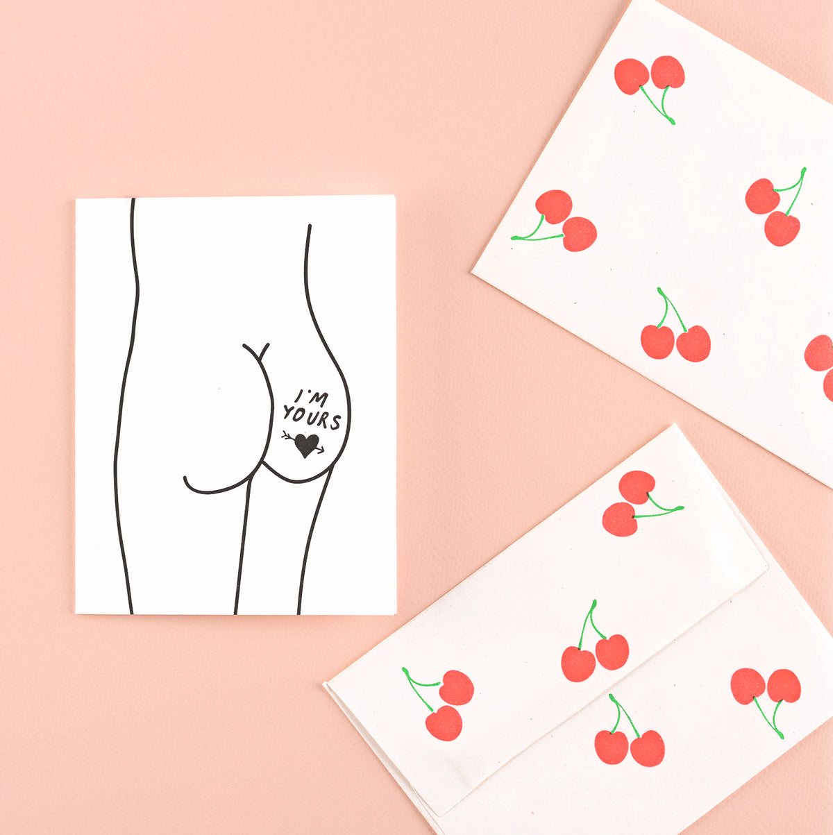 Poem Press Booty Greeting Card 