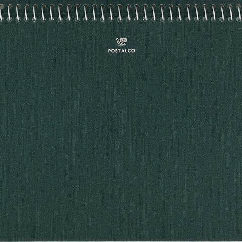 Postalco Hunter Green Notebook Pingraph A5 