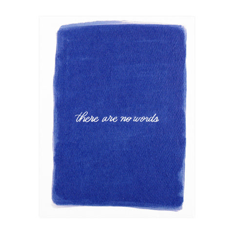 Posterity Paper No Words Greeting Card 