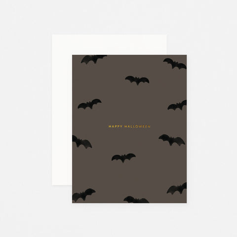 Ramona & Ruth Halloween Bat Greeting Card 