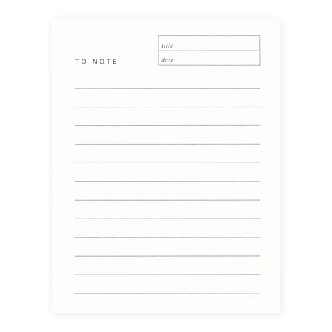 Ramona & Ruth To Note Block Notepad 