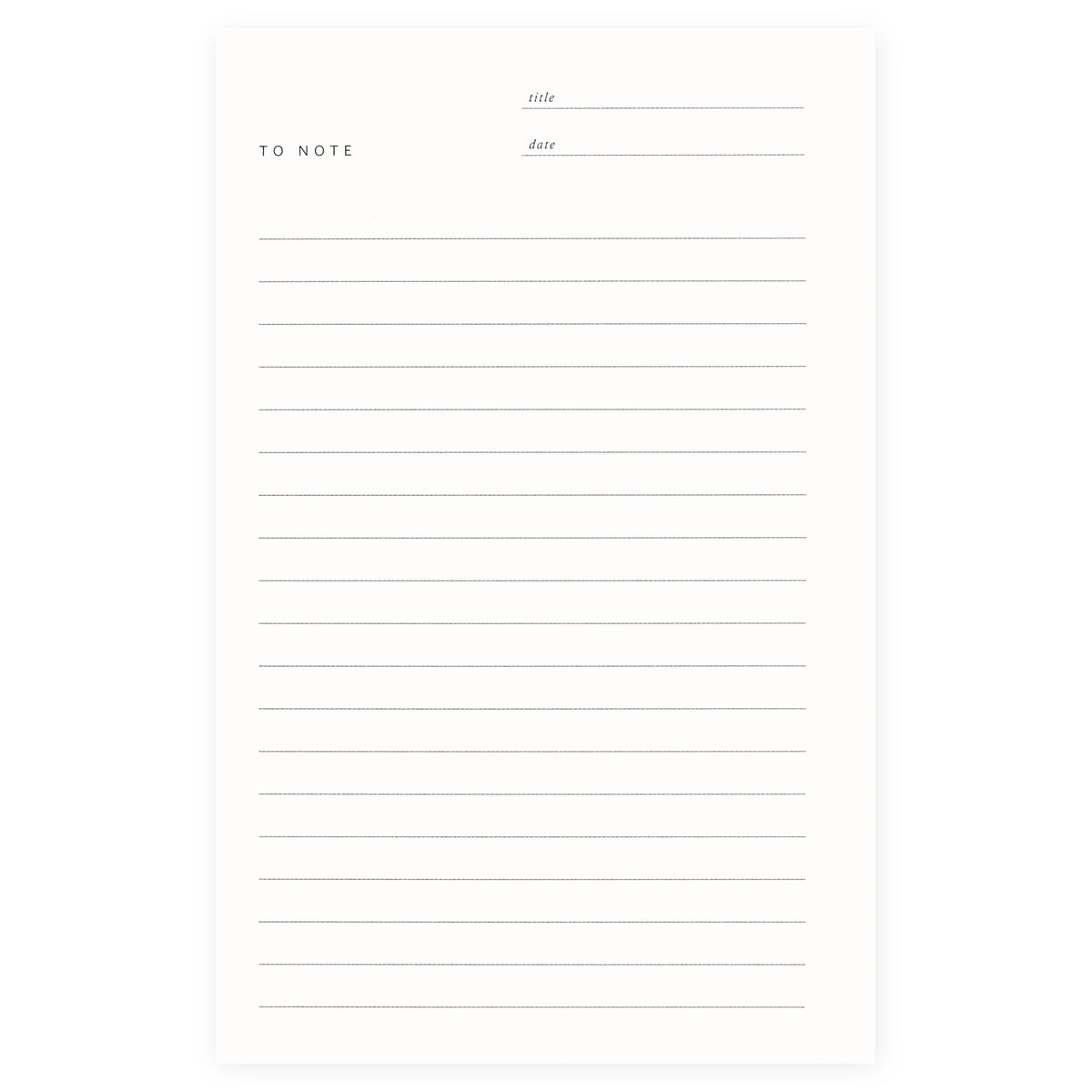 Ramona & Ruth To Note Notepad 