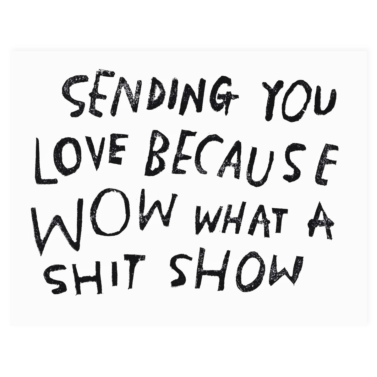Rani Ban Co Shit Show Greeting Card 