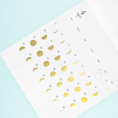 Replug Replug 2022 Moon Calendar Gold 