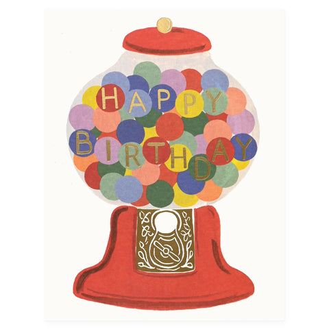 Rifle Paper Co. Gumball Birthday Card 