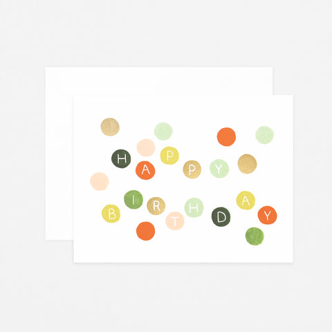 Rifle Paper Co. Birthday Dots Birthday Card 