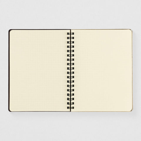 Delfonics Rollbahn Cap-Martin Textured Cover Notebook Large Or A5 | Greige, Green, Dark Blue Or Blue 