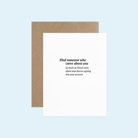 Sapling Press Gmail Greeting Card 