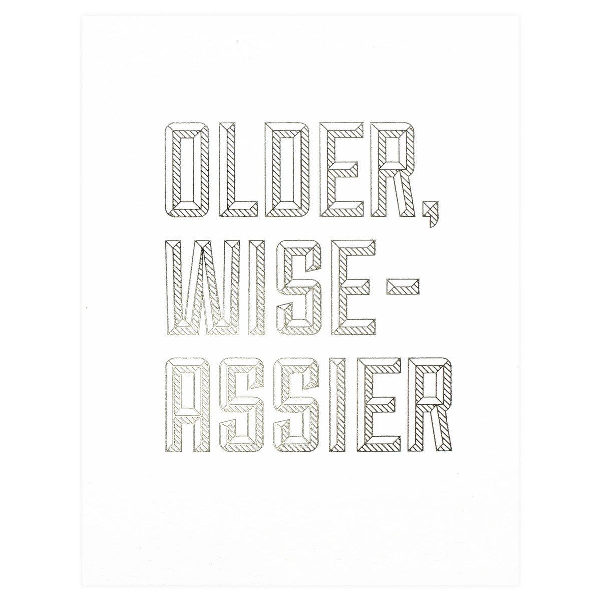 Sapling Press Wise-Assier Birthday Card 