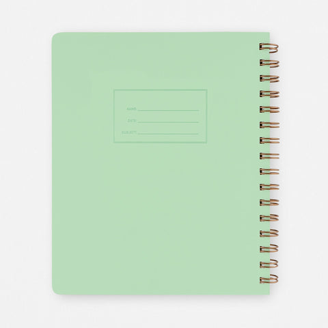 Shorthand The Standard Notebook Mint | Right or Left Hand Orientation Left hand