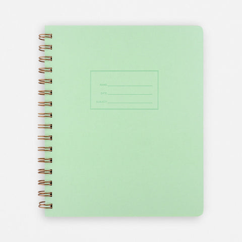 Shorthand The Standard Notebook Mint | Right or Left Hand Orientation Right hand