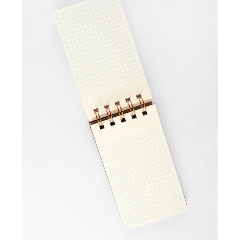 Shorthand Reporter Grid Notebook Kraft 