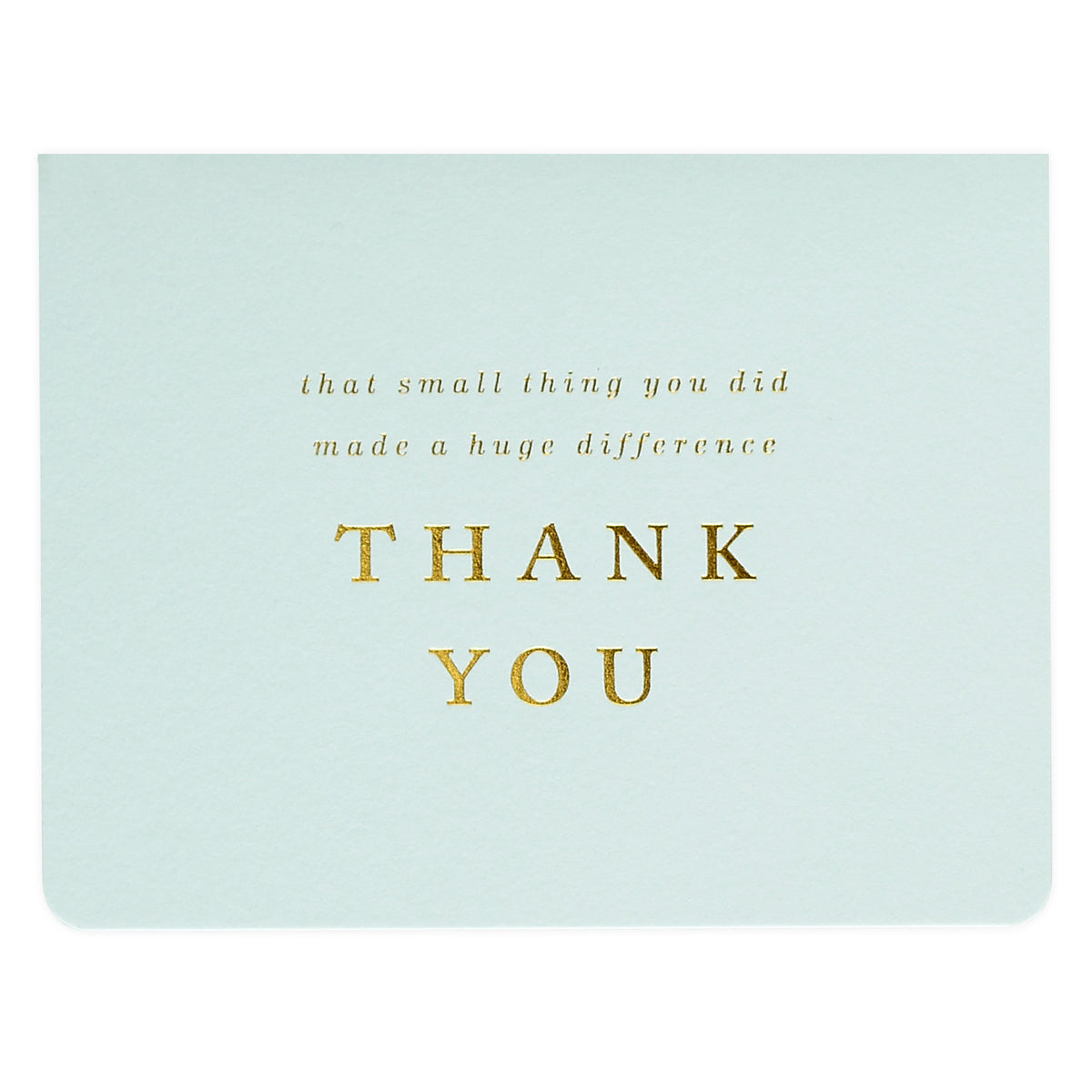 Smitten on Paper Small Thing Thanks Greeting Card 