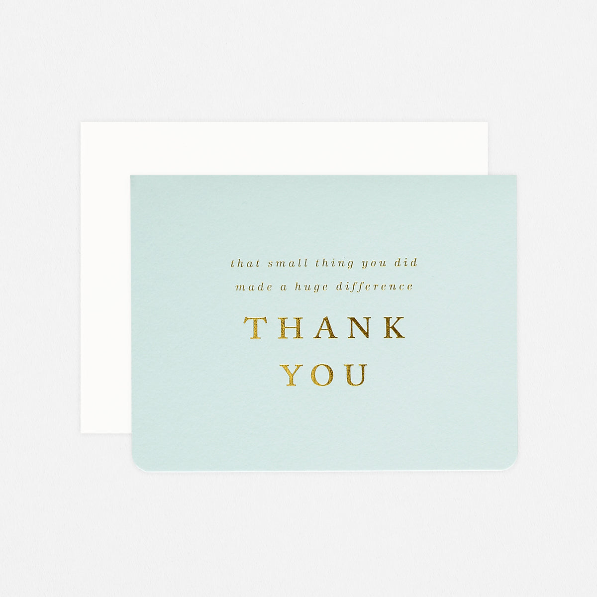 Smitten on Paper Small Thing Thanks Greeting Card 
