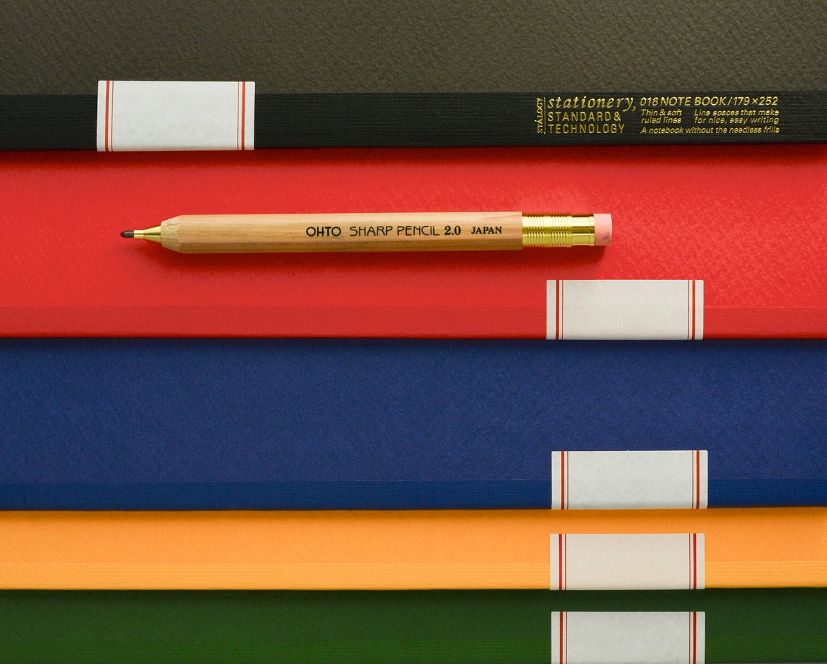 Stalogy Stalogy 7 x 10" Lined Notebook Black 