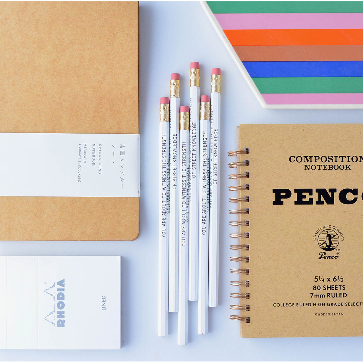 Frog & Toad Press You are About To Witness The Strength Of Street Knowledge Pencil 