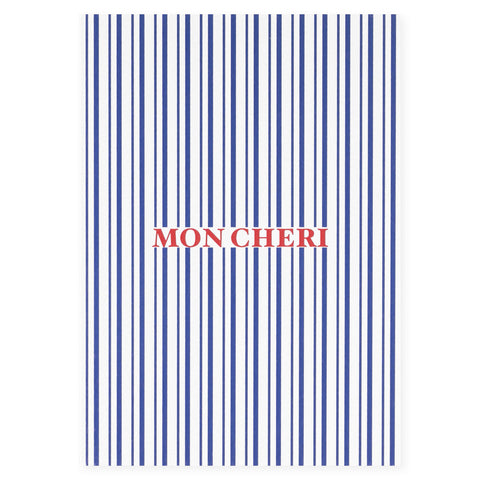 The Design Palette Mon Cheri Greeting Card 
