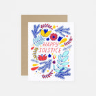 The Good Twin Happy Solstice Holiday Card 