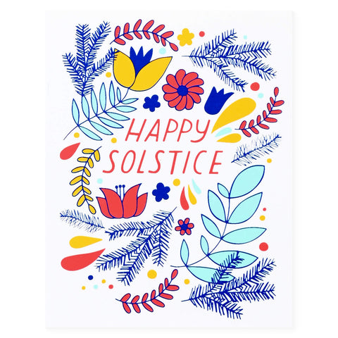 The Good Twin Happy Solstice Holiday Card 