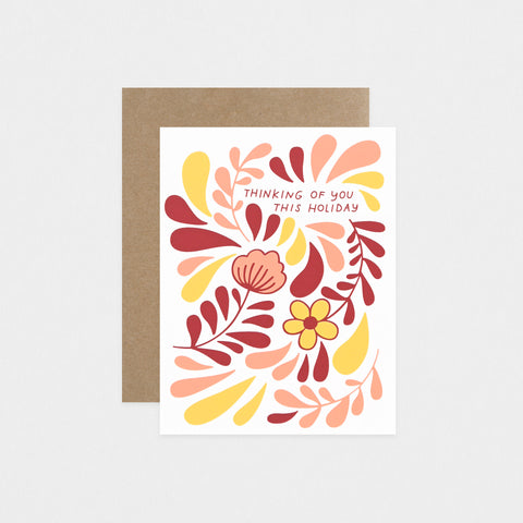 The Good Twin Thinking Of You This Holiday Card 