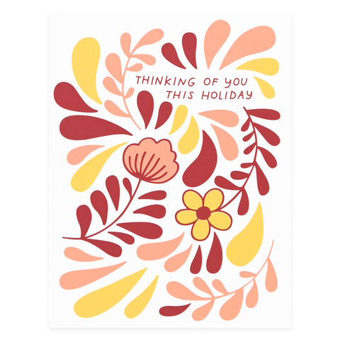 The Good Twin Thinking Of You This Holiday Card 