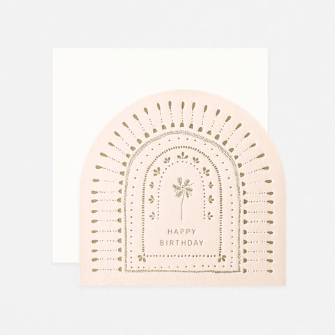 The Little Press Palm Tree Birthday Card 
