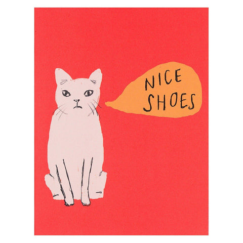 Tigerpocket Press Nice Shoes Greeting Card 