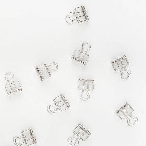 TOOLS to LIVEBY Tools To LiveBy Binder Clips 19mm | Silver Or Gold Silver